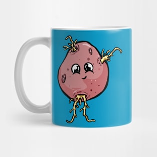 Potato People Happy Chit Red Potato Mug